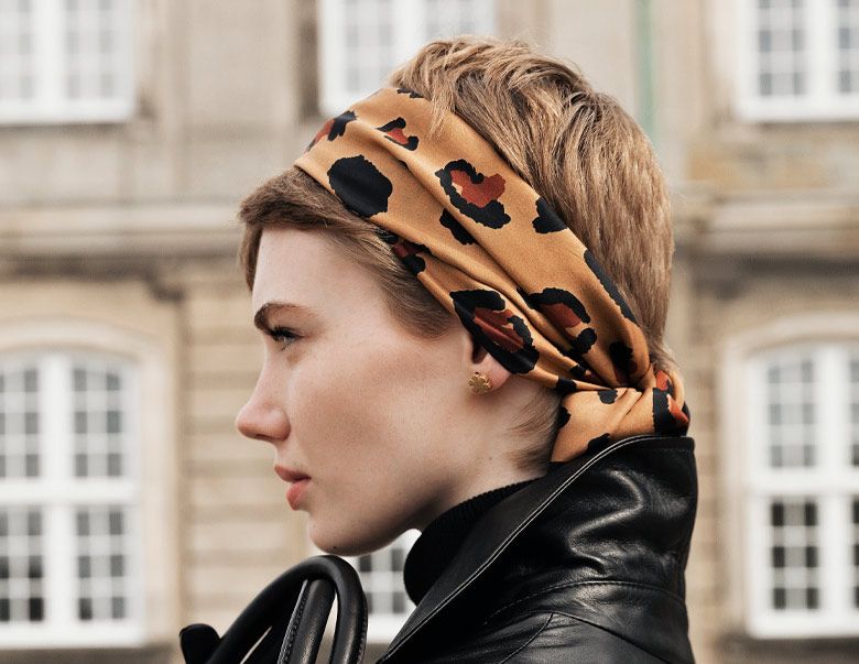 Alfi silketørklæde